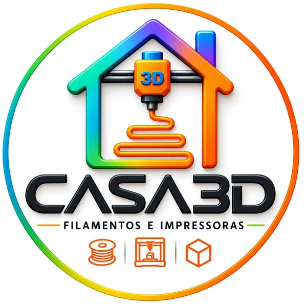 CASA3D, filamentos e impressoras